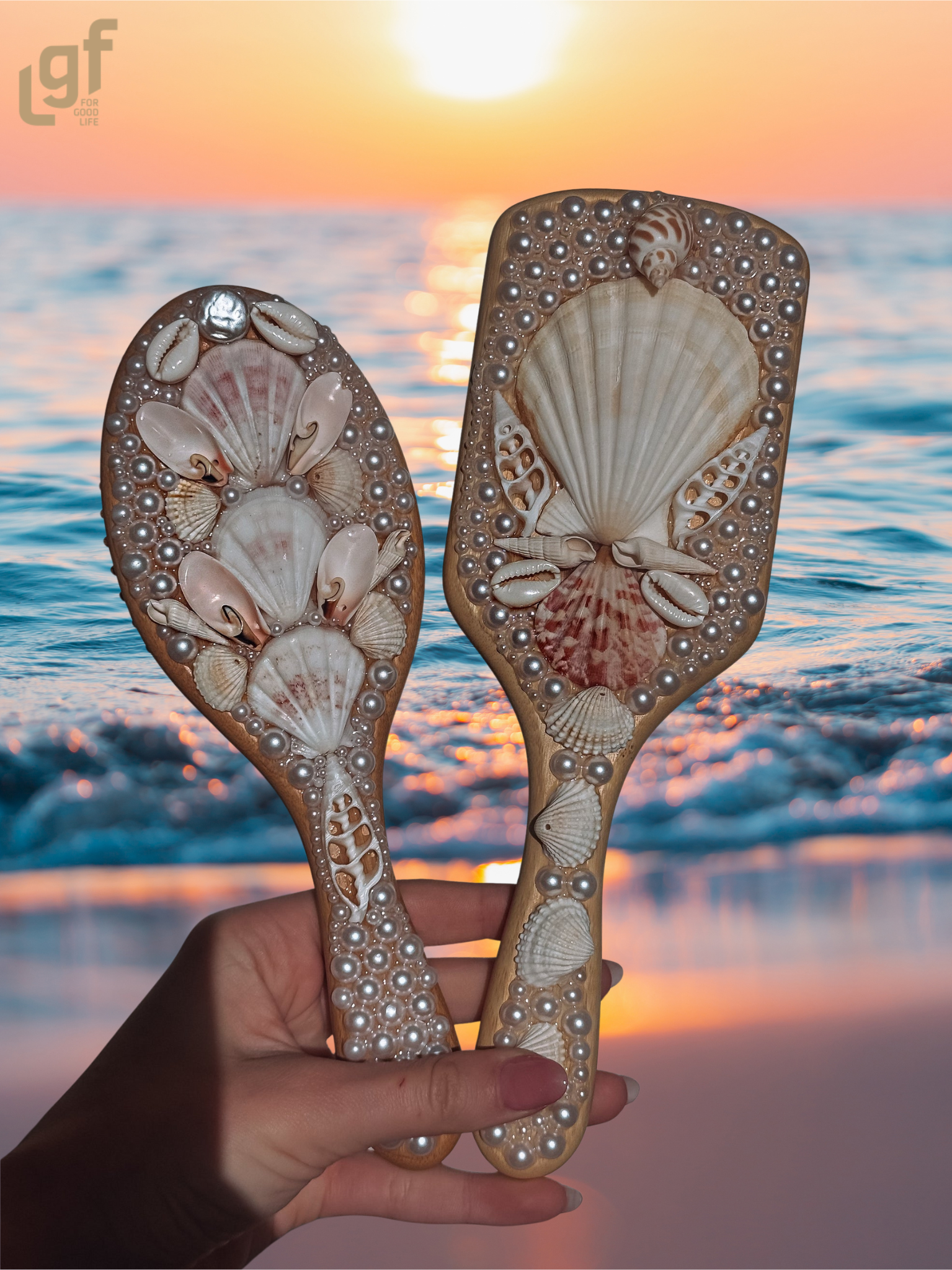 sea dream seashell comb