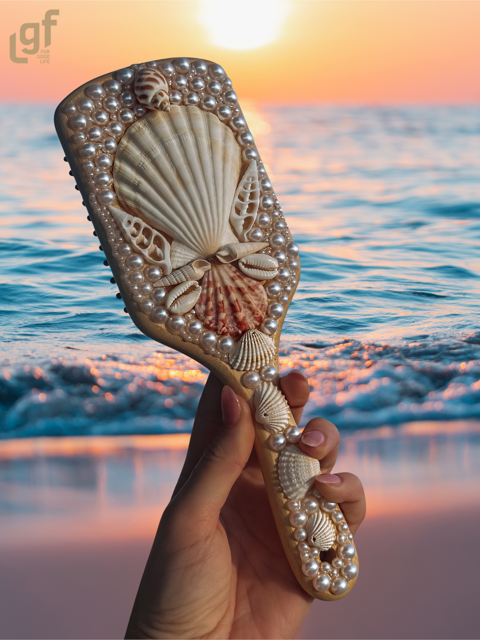 sea dream seashell comb