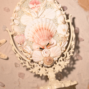 seashell muse table mirror